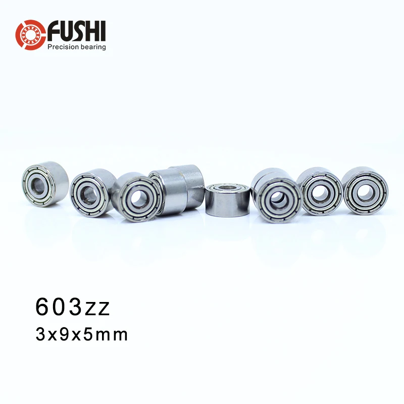 603ZZ подшипник Φ (10 шт.) 3*9*5 мм миниатюрные 603Z шарикоподшипники 603 ZZ 2Z | Обустройство
