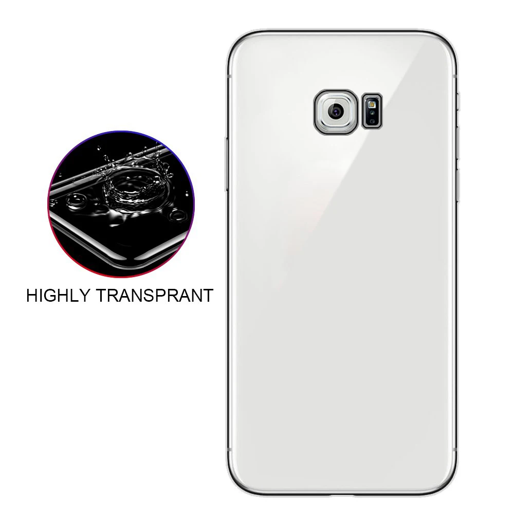 Подходит для Samsung Galaxy S6 чехол мобильного телефона прозрачная задняя крышка анти