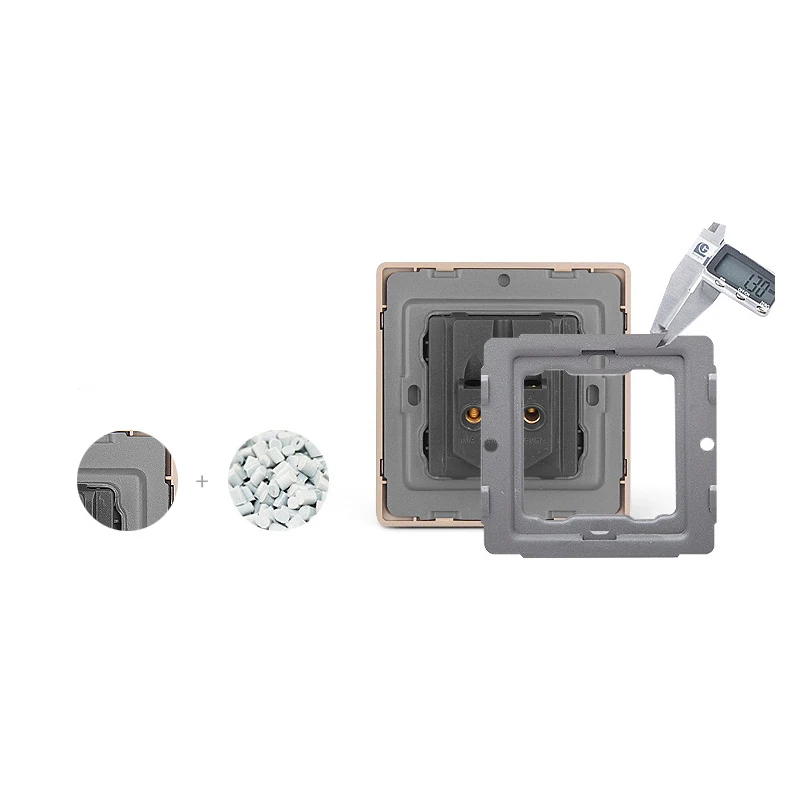 Wall Light Switch Push Button 1/2/3/4 Gang 1/2 Way LED Indicator Interruptor Glass Panel Tool | Обустройство дома