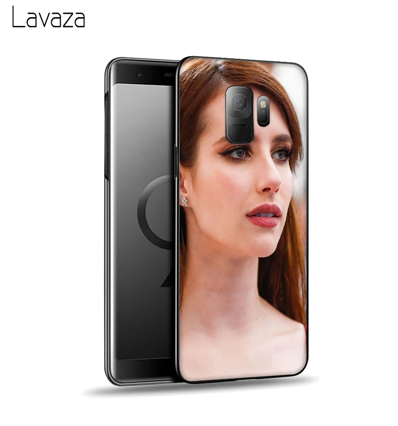 Lavaza Actor Emma Roberts Soft Case for Galaxy A3 A5 2016 2017 A6 plus A7 A8 A9 J6 2018 A10 30 40 50 70 |