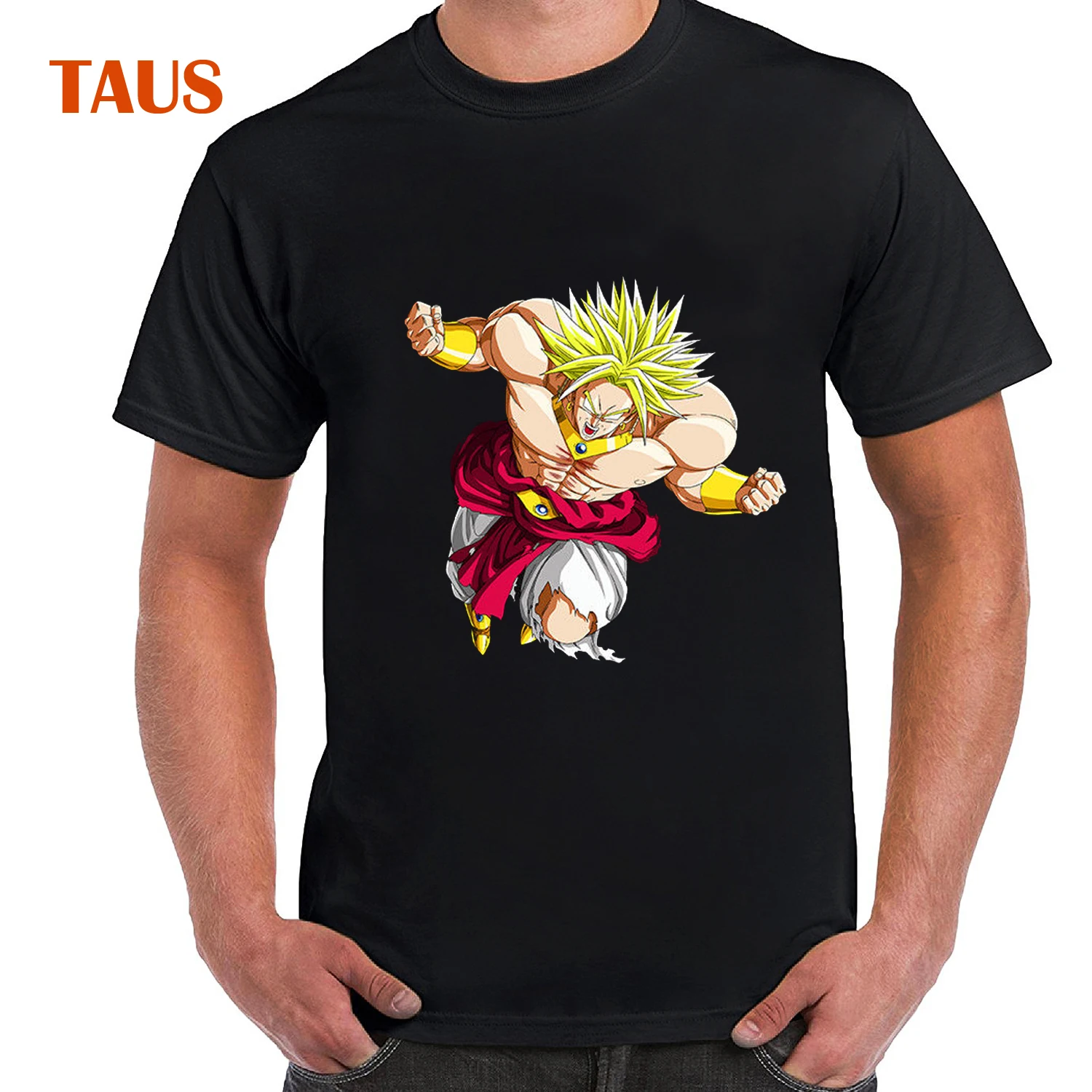 Dragon Ball Broly работа Аниме Манга Мужская (женщина доступна) Футболка черный | одежда