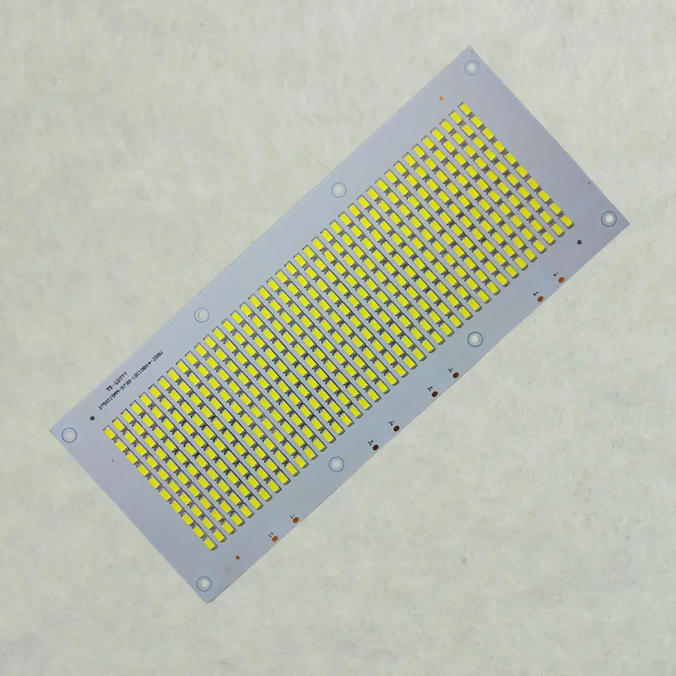 2 набора СВЕТОДИОДНЫХ pcb + Драйвер AC 220V прожектор пластина 200W 22000lm SMD5730 источник