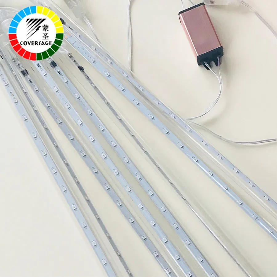 Coversage 50 см метеоритный дождь трубы 3528 SMD 2 шт. Рождественские огни