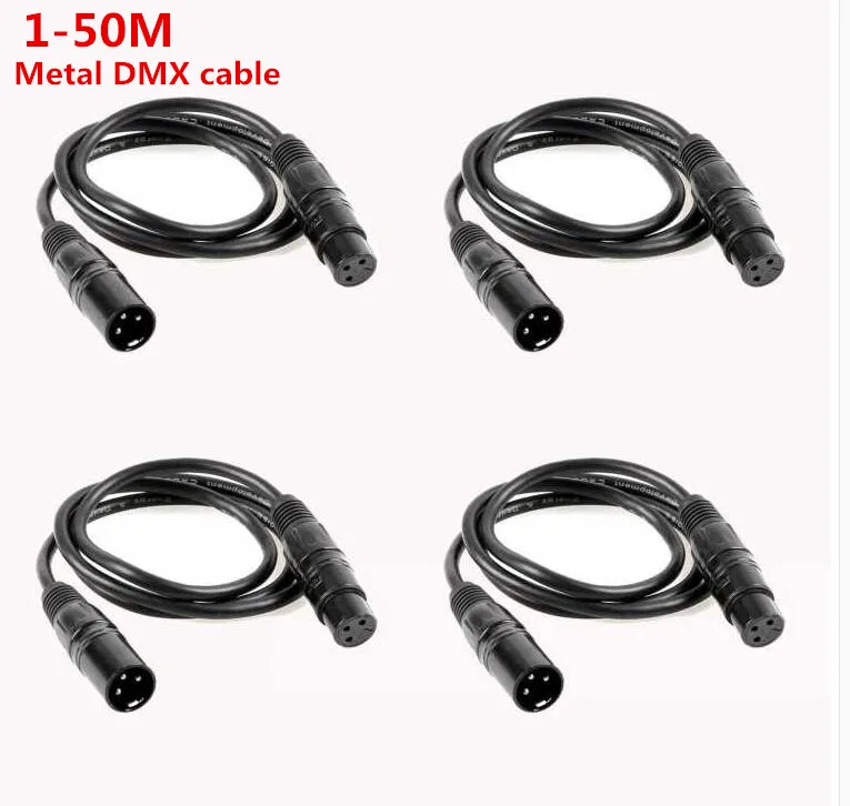 Кабель Meta DMX 3.2 фута/1 м 3 контактный сигнал XLR DMX512 сценический светильник кабель