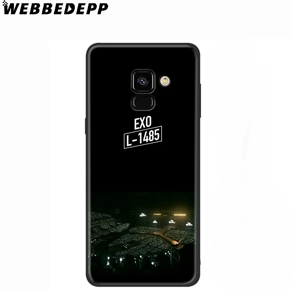 WEBBEDEPP Exo Bands K Pop силиконовый чехол для Samsung Galaxy A3 A5 A6 A7 A8 A9 A10 A20 A30 A40 A50 A70 M10 M20 M30 |