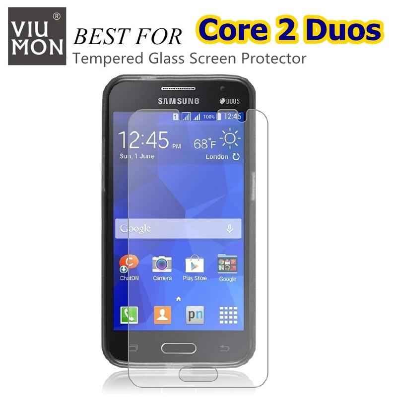 Премиум Закаленное стекло протектор экрана для Samsung Core 2 Duos SM G355 G355H G355F