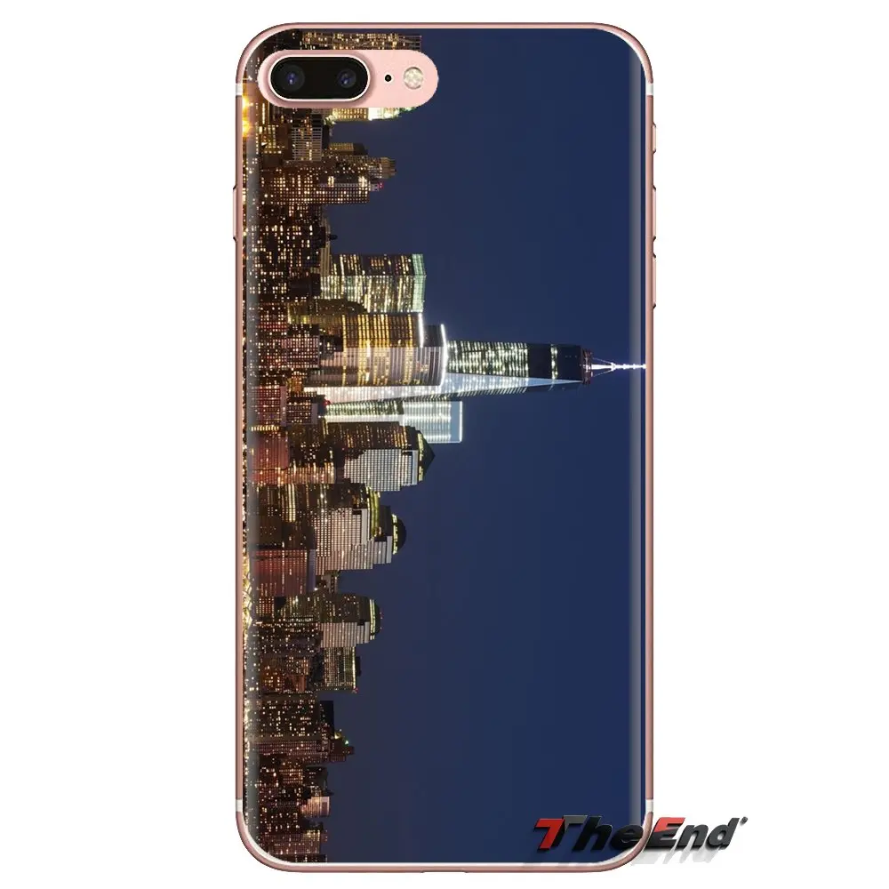 World Trade Center For Huawei Nova 2 3 2i 3i Y6 Y7 Y9 Prime Pro GR3 GR5 2017 2018 2019 Y5II Y6II Soft Transparent Shell Covers |
