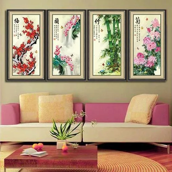 Набор для вышивки бамбуковая Орхидея|ribbon embroidery kits diy|diy embroiderydecorative decorative |