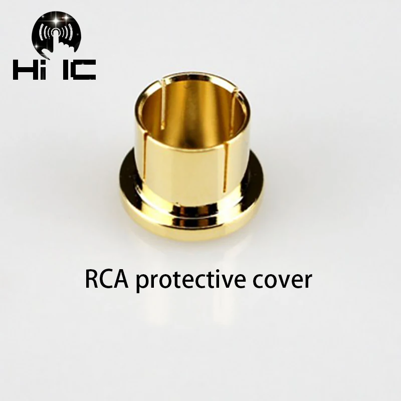 2 шт. Защитная крышка Позолоченные чехлы Защита от пыли антиокисление для