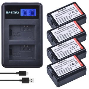 4x 2000mah np fw50 np fw50 fw50 battery lcd usb dual charger for sony a6000 5100 a3000 a35 a55 a7s ii alpha 55 alpha 7 a72 a7r free global shipping