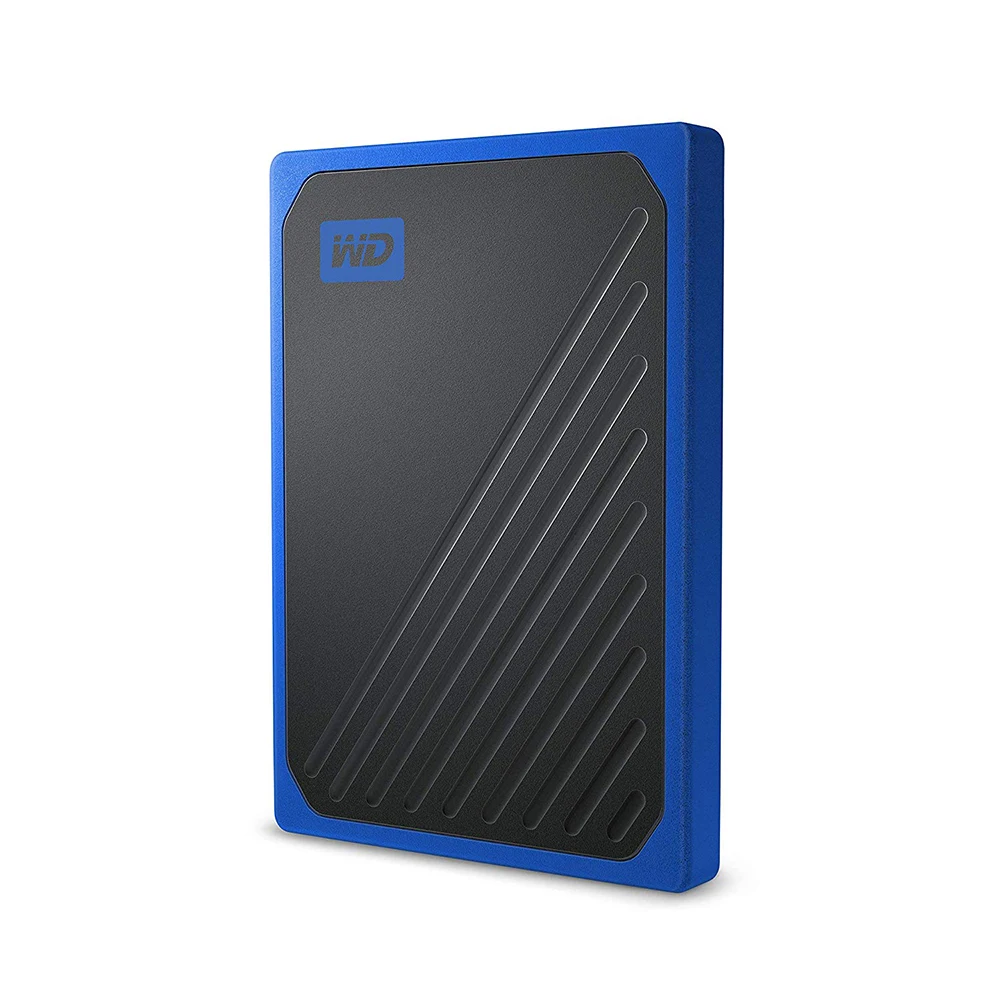 Твердотельный накопитель Western Digital My Passport Go 1 ТБ 500 Гб SSD янтарный Портативный