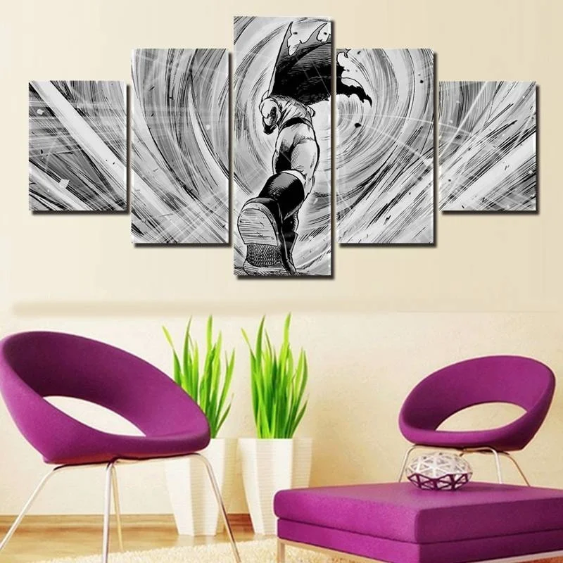 Холст картины Домашний Декор 5 шт. герои мультфильмов Картины Wall Art Печать