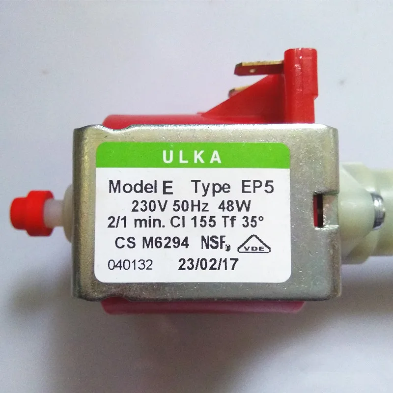 Кофемашина насосы электромагнитный насос марки ULKA модель EP5 напряжение 230 V 50Hz