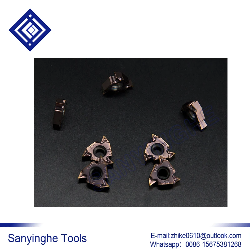 

50pcs/lots MMT11IRAG60 VP15TF / MMT11ERAG60 VP15TF cnc carbide threading inserts