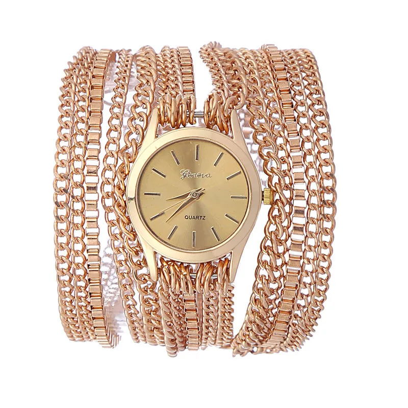 2018 новый роскошный Женева Для женщин высокое качество Повседневное Часы женские