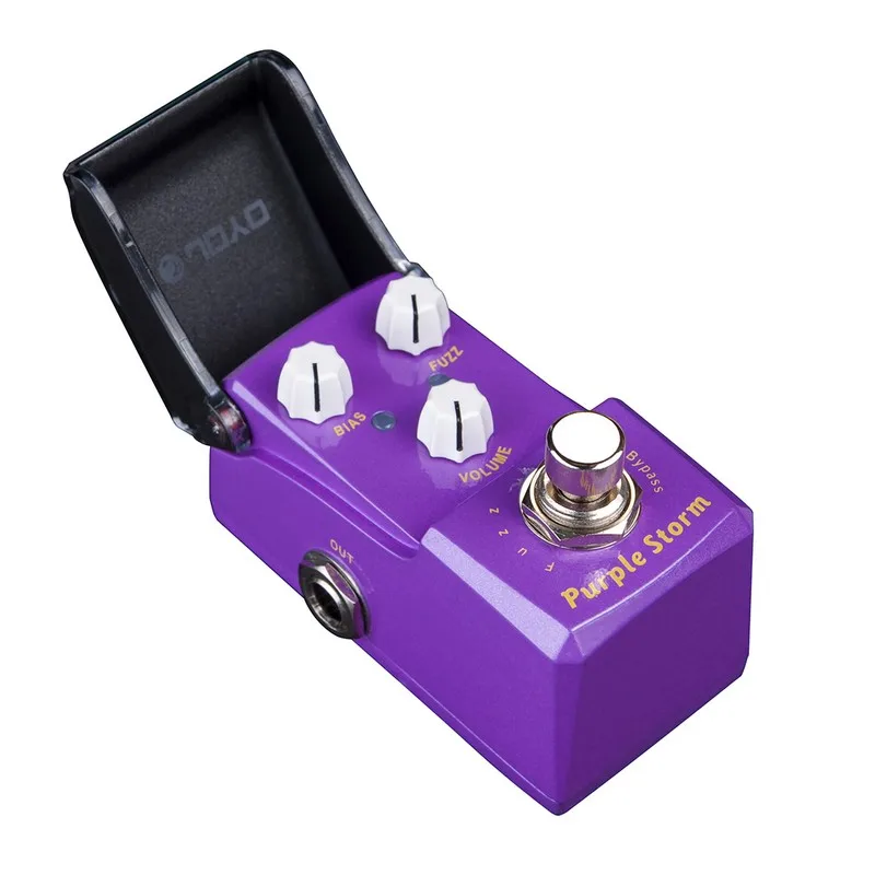 JOYO JF-320 фиолетовый S-torm Fuzz эффект искажения гитарная педаль процессор True Bypass Ironman серии мини-велотренажер аксессуары для гитары