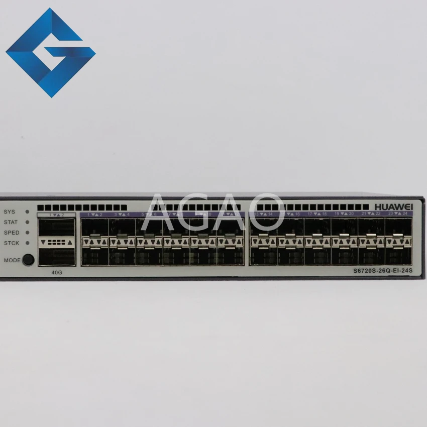 Оригинальный Новый Hua wei S6720S-26Q-EI-24S-AC 10G оптический порт + 2*40G 10 гигабитный Ethernet