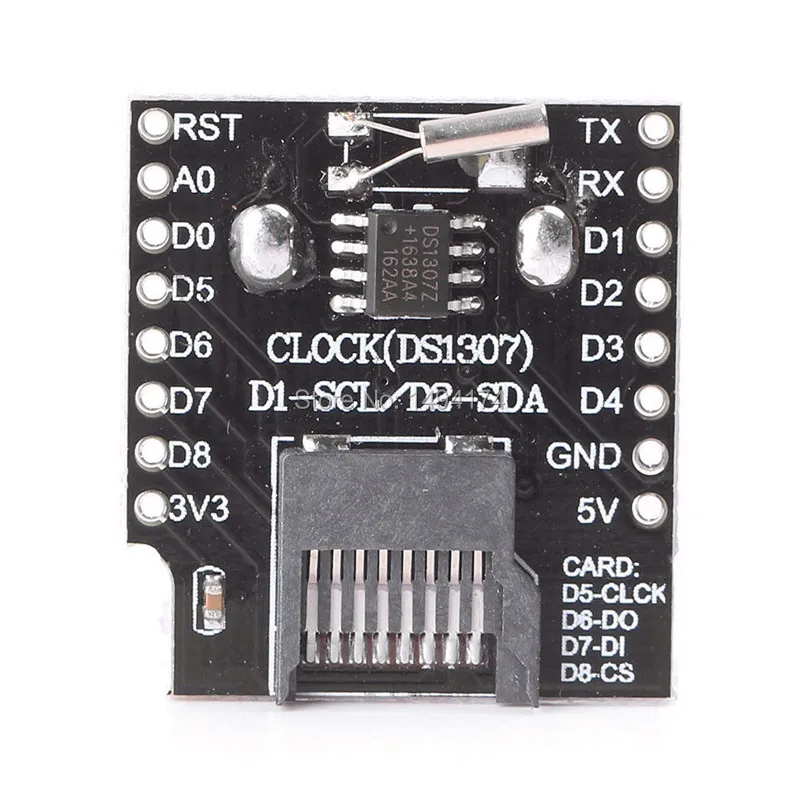 WQScosea Q8S 365 в режиме реального времени щит регистратора данных для Micro SD Wemos WiFi D1 Mini