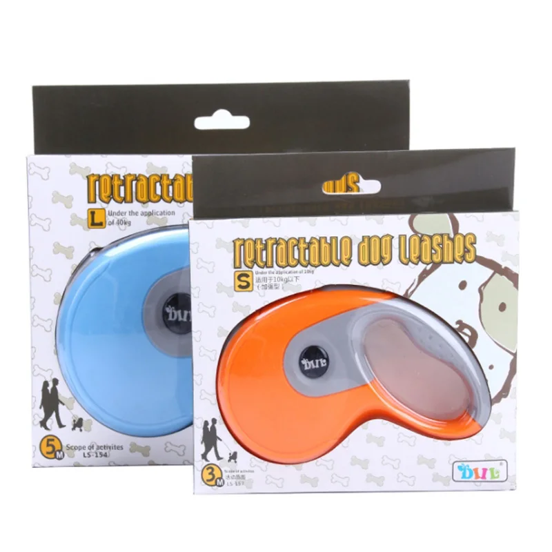 3M 5M Retractable Dog Leashes Automatic Flexible Dog Puppy Cat Traction Rope Leads Dog Leash for Small Medium Dogs Pet Products