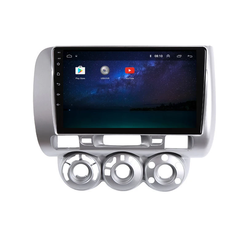 9 &quot2.5D IPS Android 8 1 автомобильный DVD мультимедийный плеер GPS для honda Fit jazz 2004 2005 2006 2007