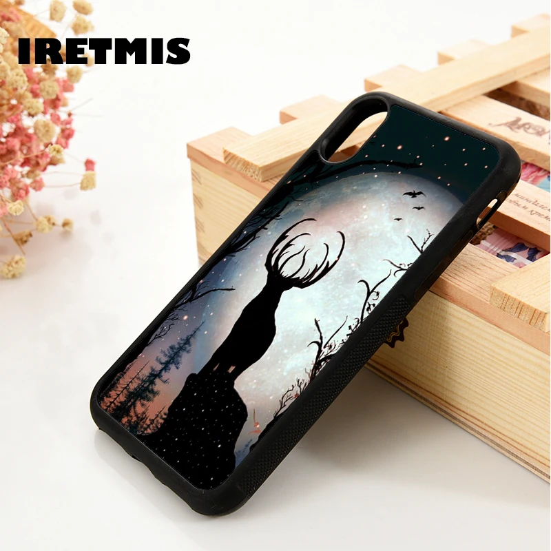 Iretmis 5 5S SE 6 6S мягкий термополиуретановый силиконовый чехол для телефона iPhone 7 8 plus X