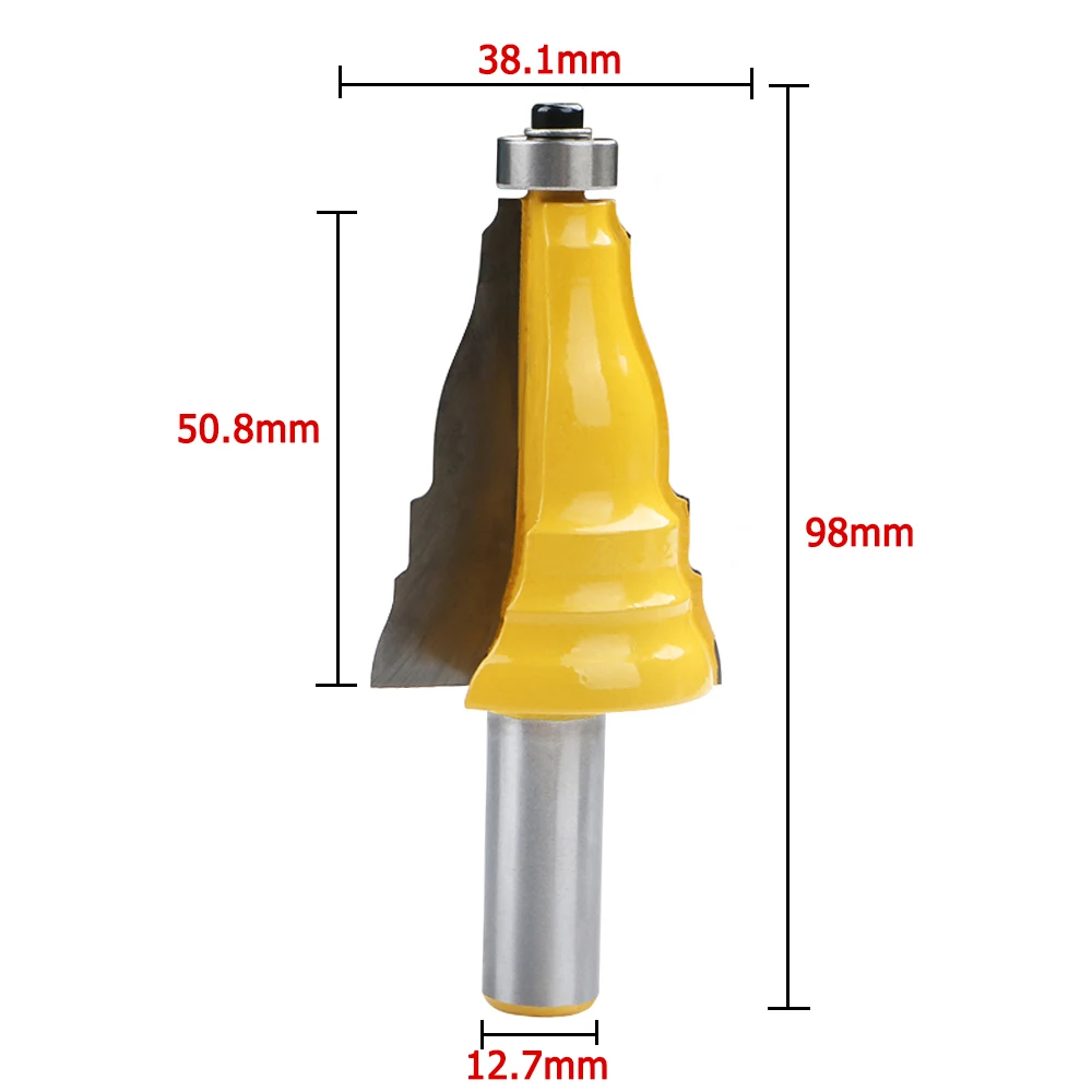 1/2 Shank Tongue Groove Rod Language Router Bit Carving Woodwork Cutter Sculpting Tools Molding Wood Cutting Tool | Инструменты