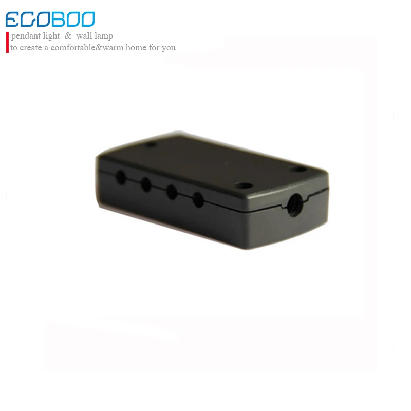 Черный настоящий светодиодный разъем для низкого напряжения кухонный шкаф