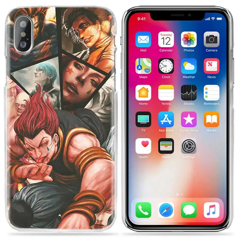 05 Чехол Hunter x Hunter Для iPhone XS Max XR X 10 11 7S 8 6 6S Plus 5S SE 5 4S 4 5C 6+ 6S+ 7+ 8+ жесткий чехол для телефона с рисунком аниме coque - Цвет: 05
