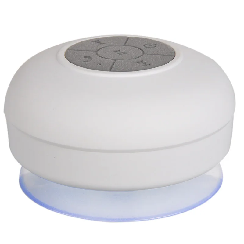 White Открытый Bluetooth Душ радио динамик водонепроницаемый беспроводные колонки для ванной комнаты аудио приемник музыкальный плеер для iPhone samsung sony - Цвет: White