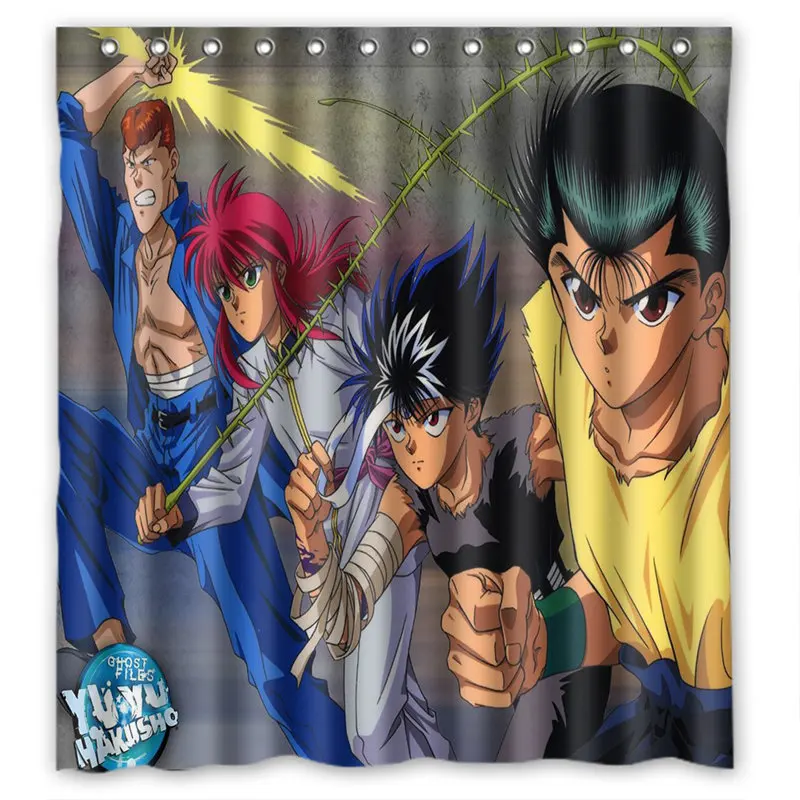 165*180 см Ю. Hakusho персонализированные пользовательские душ Шторы Ванна