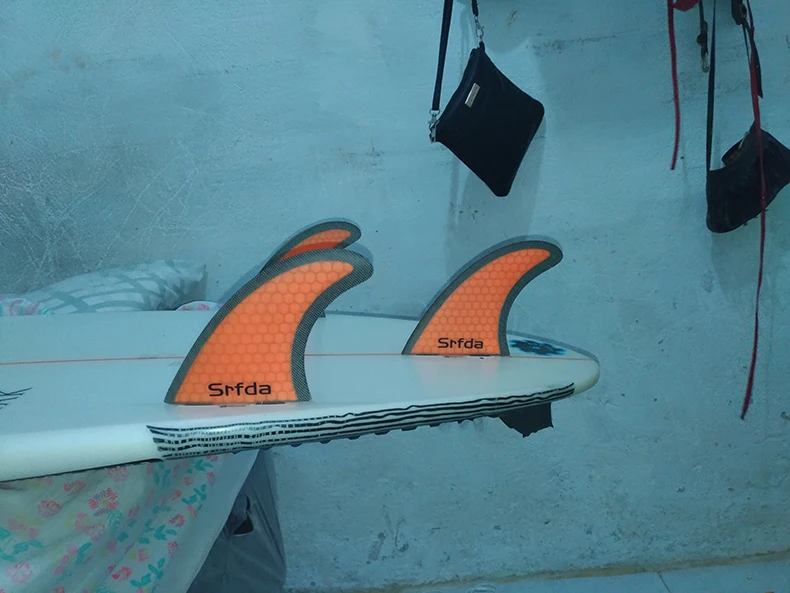 FCS-G5 серфинга ласты для серфинга Keels высокого качества соты стекловолокна хвост для серфинга Thrusters Rudder Quillas Keels S