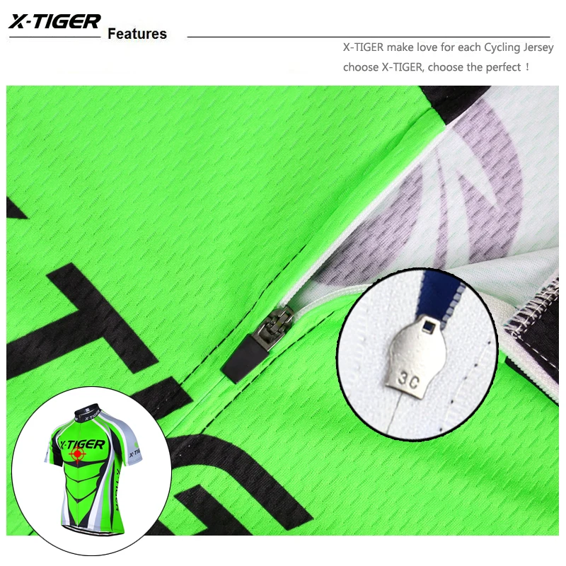 X-TIGER Pro, Майки для велоспорта, муки, зеленые, летние, быстросохнущие, одежда для велоспорта, дышащая, одежда для велоспорта, униформа для мужчин