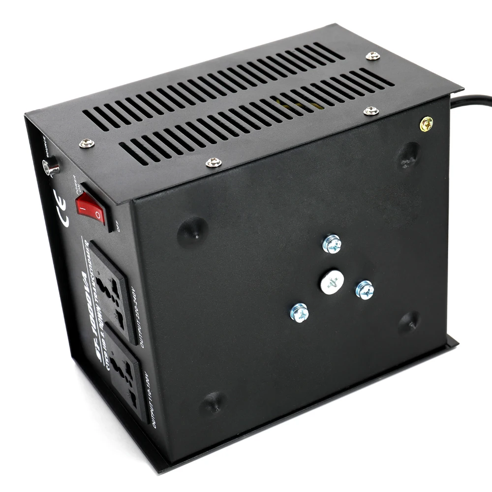 Интеллигентая(ый) эффективные 100 V-220 V бытовых электроприборов Напряжение конвертер ST-1000W для исползования в домашних условиях шаг вверх и вниз трансформатор