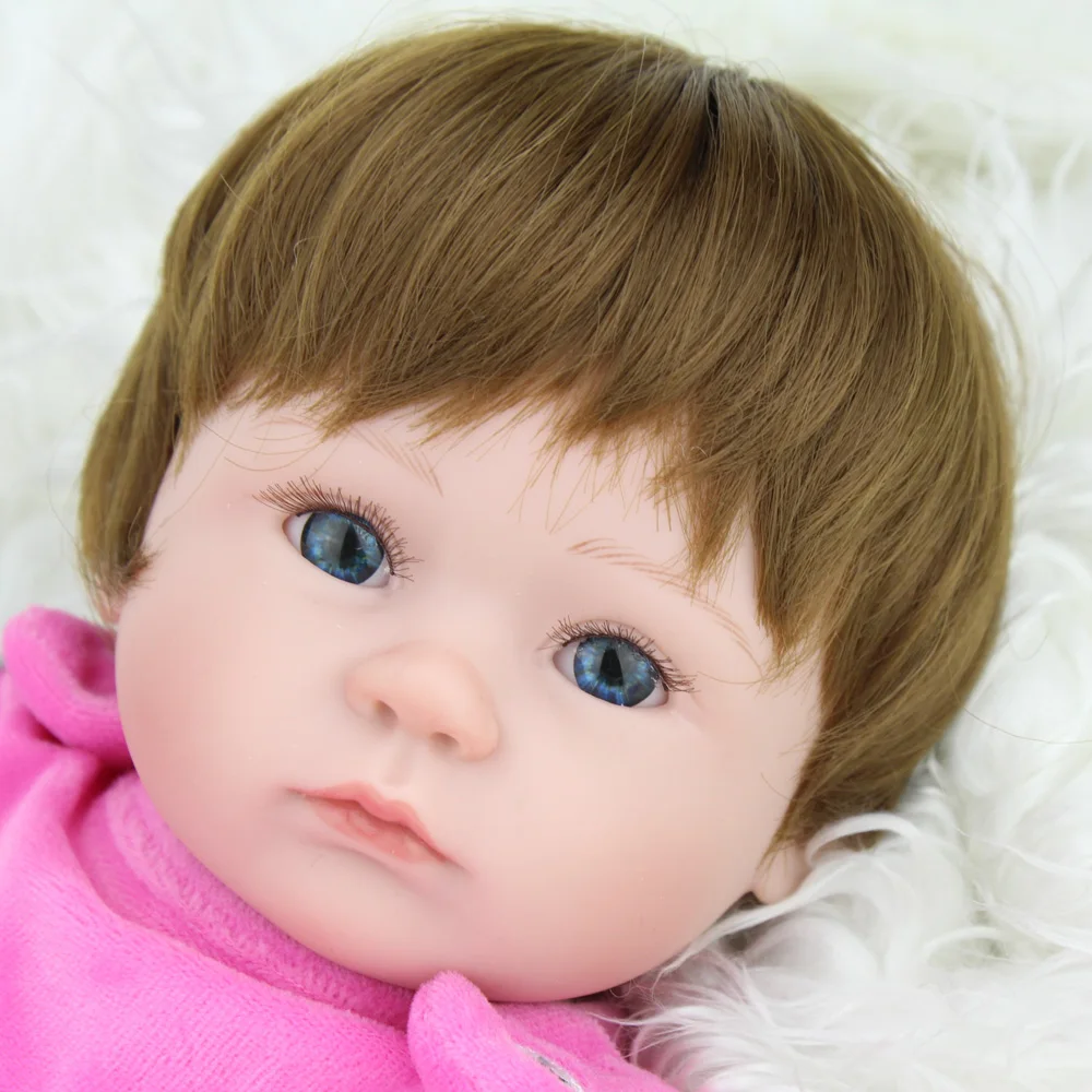 Кукла реборн силиконовая Реалистичная 42 см 17 дюймов|alive dolls|bebe dollsdoll reborn |
