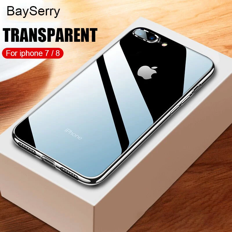 Phone Cases For iPhone X XS MAX XR Transparent Silicon Soft TPU Case 8 Plus 7 6 6S 5 5s SE Back Cover |