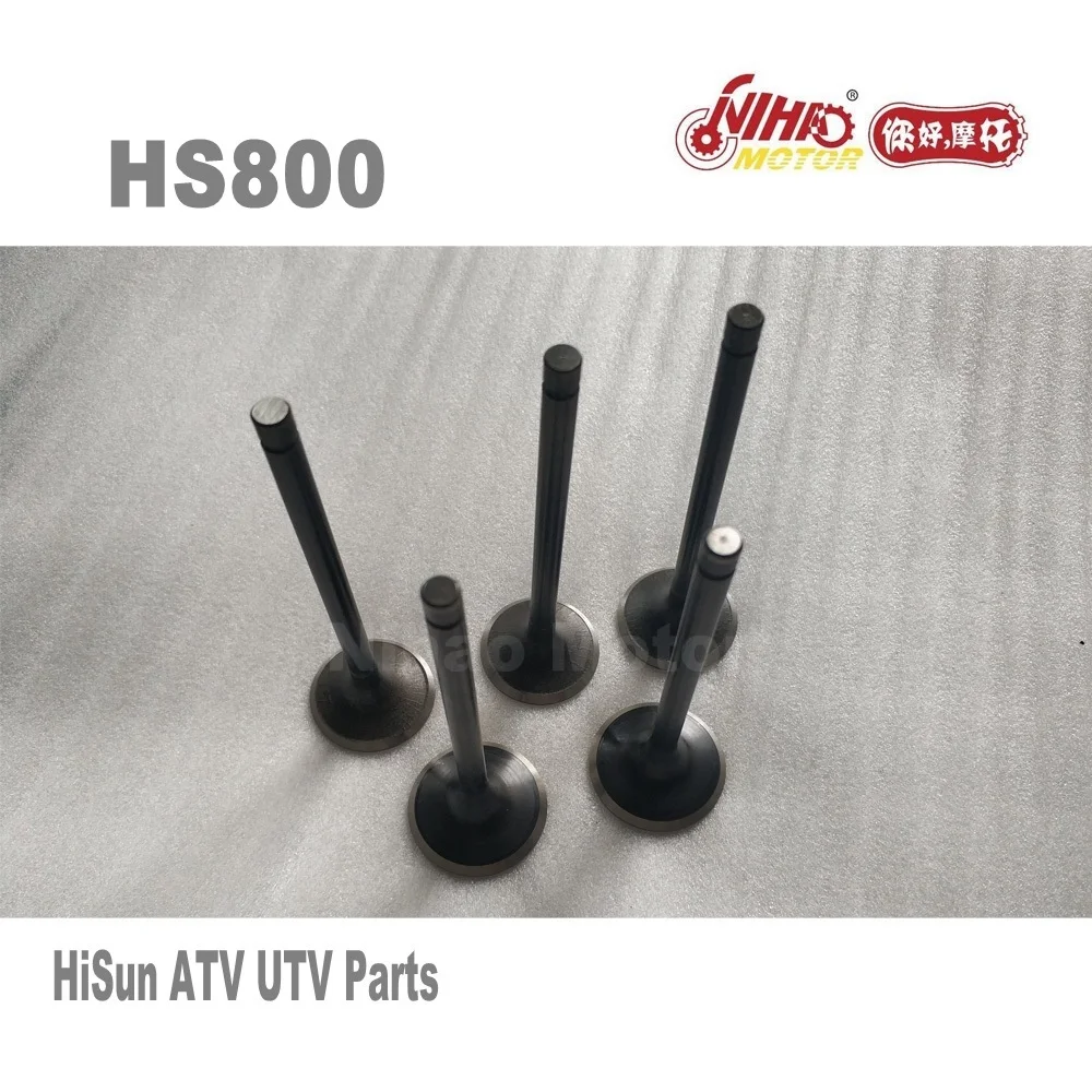 

HS-47 HS800 впускные выхлопные клапаны Hisun детали HS2V91MW 800cc HS 800 Тактический STRIKE ATV UTV запасные части для четырехъядерного двигателя Coleman для Cub