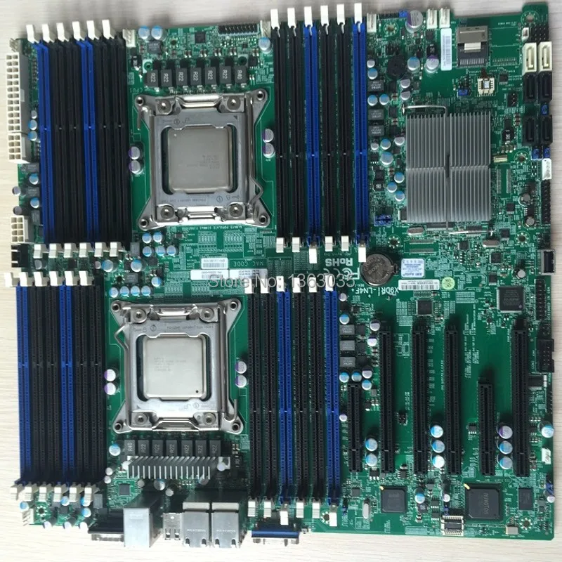 DHL-Бесплатная доставка EMS + Материнская плата сервера C602 чипсет LGA2011 без проверки