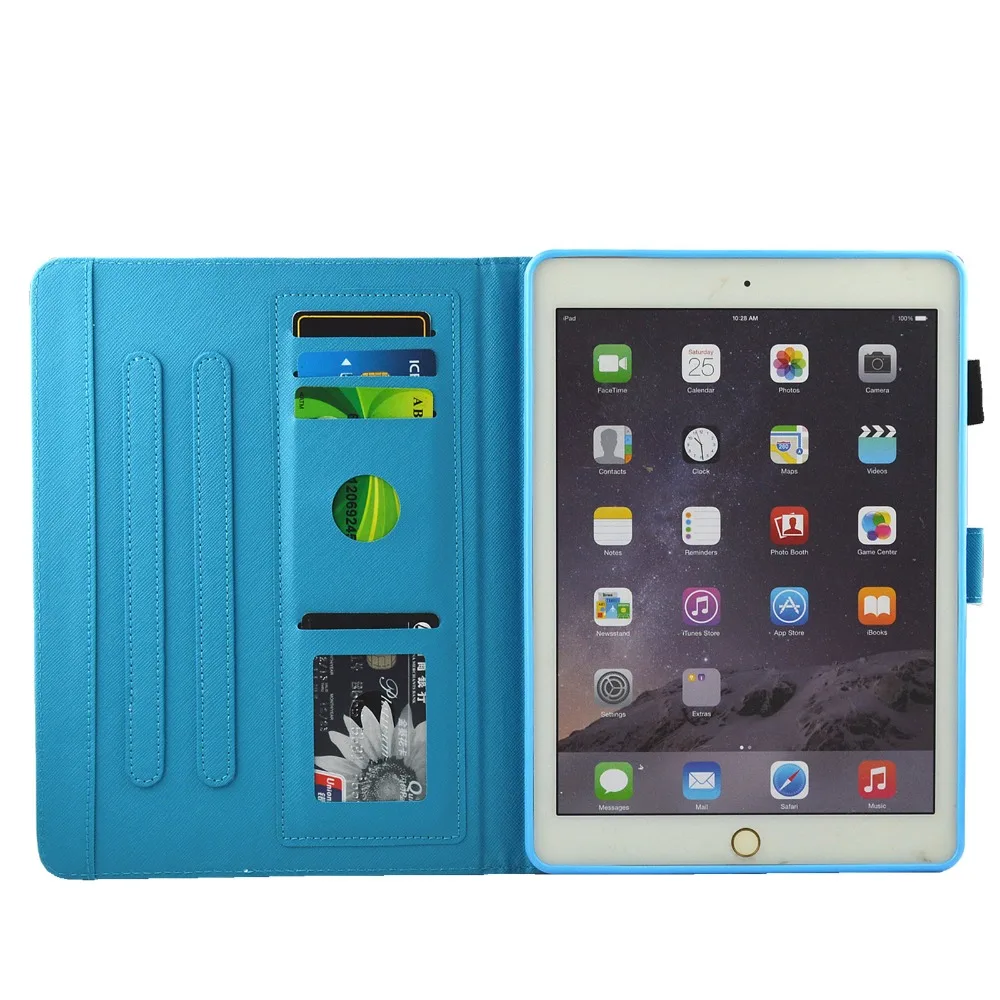 Для Apple iPad Air Чехол с узором из милых котиков Детские противоударный кошелек