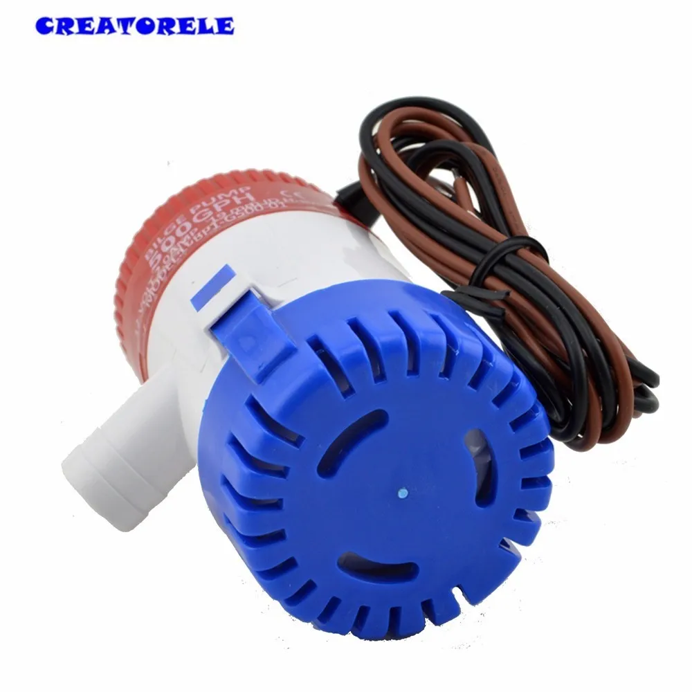 500GPH 24В автомобильные насосы погружной морской водяной насос оборудование для RV