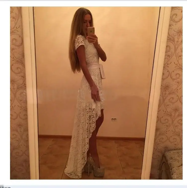 Длинные платья женщин лето кружевном платье Vestidos Ployester Vestido короткое ну вечеринку