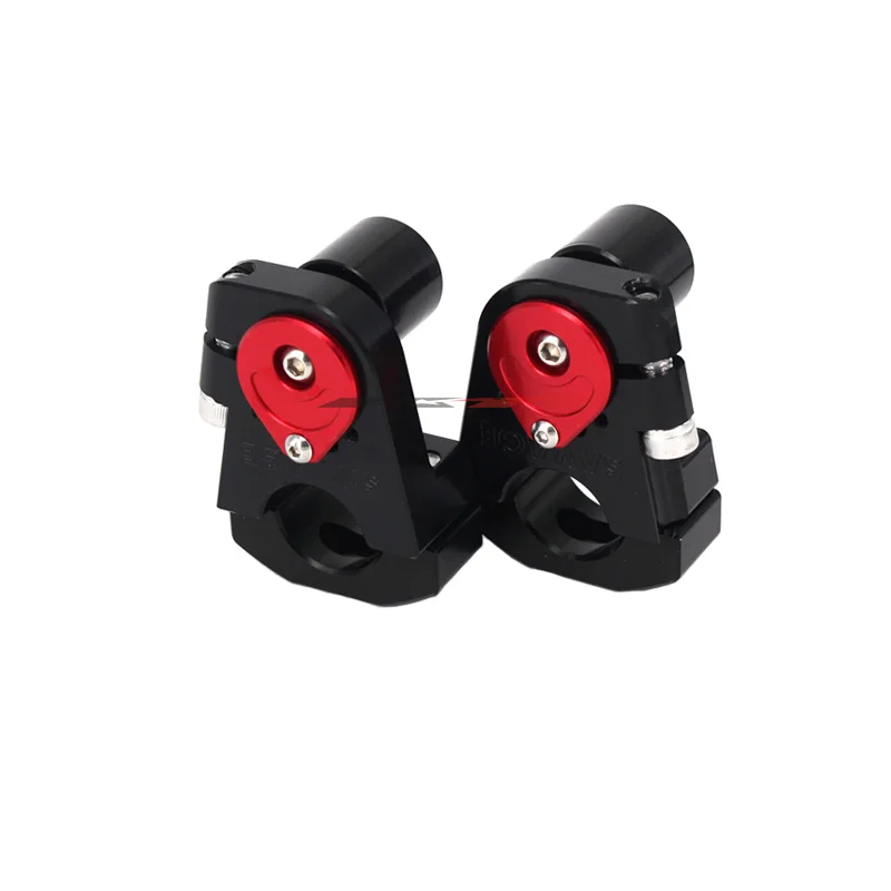 NEW Universal Motorcycle Adjustable Handlebar Riser Bar Clamp Extend Adapter For 1&quot/ 28mm | Автомобили и мотоциклы