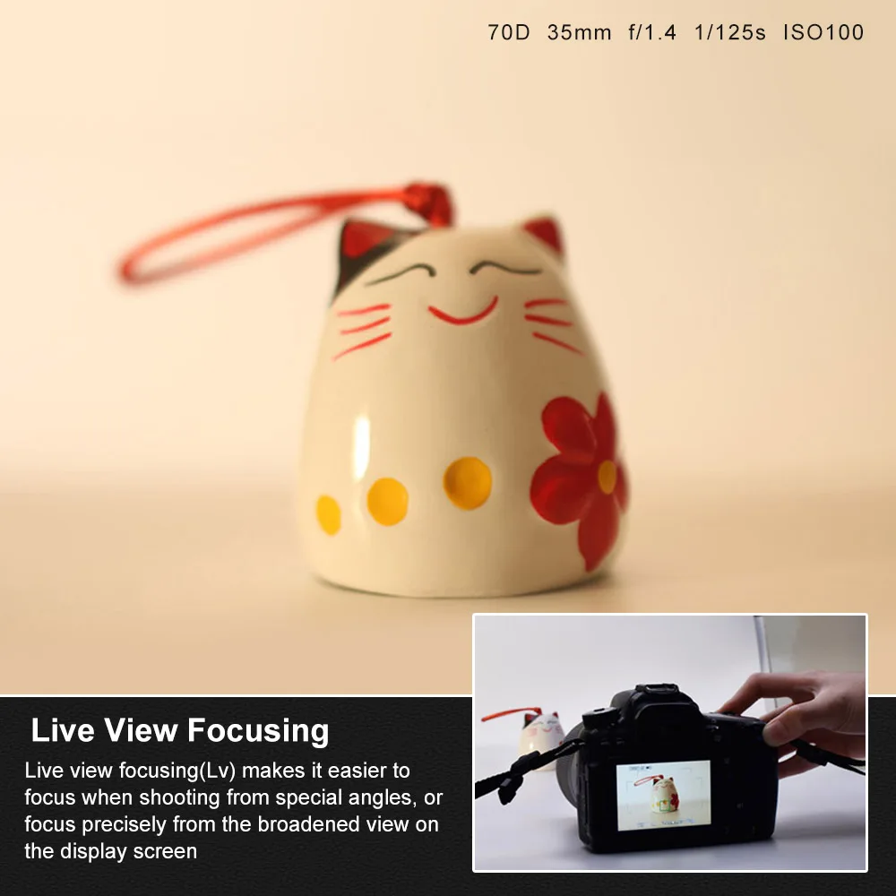Объектив YONGNUO YN35mm F1.4 объектив с яркой апертурой Стандартный широкоугольный объектив для Canon 5DII D5III 5DIV 5DS 5DSR 6D 7D 6DII 7DII