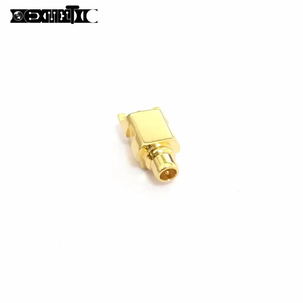 1 шт. MMCX штекер RF коаксиальный соединитель PCB mount прямой позолоченный новый