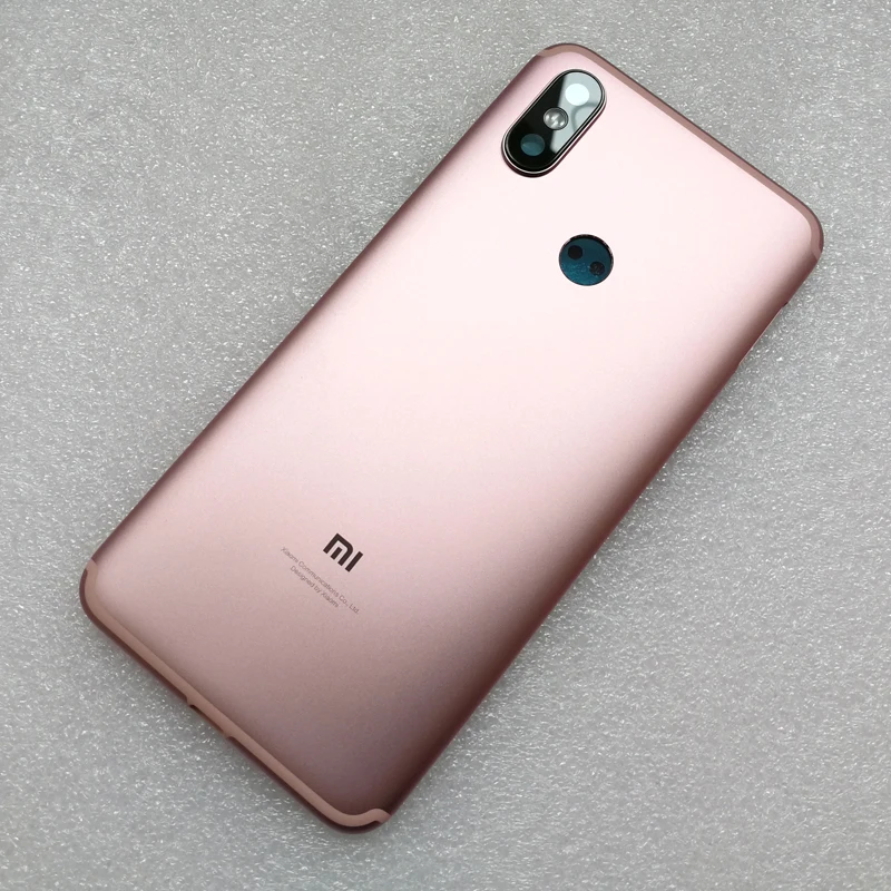 Для Xiaomi 6X/M6X/Mi6X запасных Запчасти сзади Крышка для аккумулятора корпус+ боковые ключи камера Замена объектива вспышки