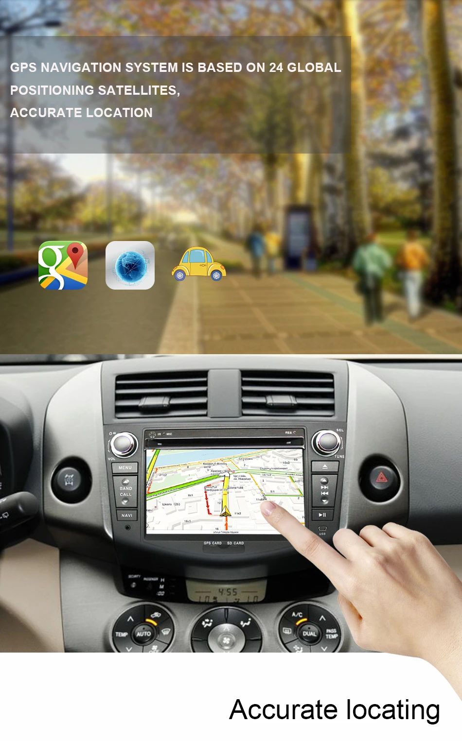 Eunavi Android 9,0 TDA7851 автомобильный dvd мультимедийный плеер 7 ''2 Din радио gps Navi для Toyota RAV4 Rav 4 2007 2008 2009 2010 2011