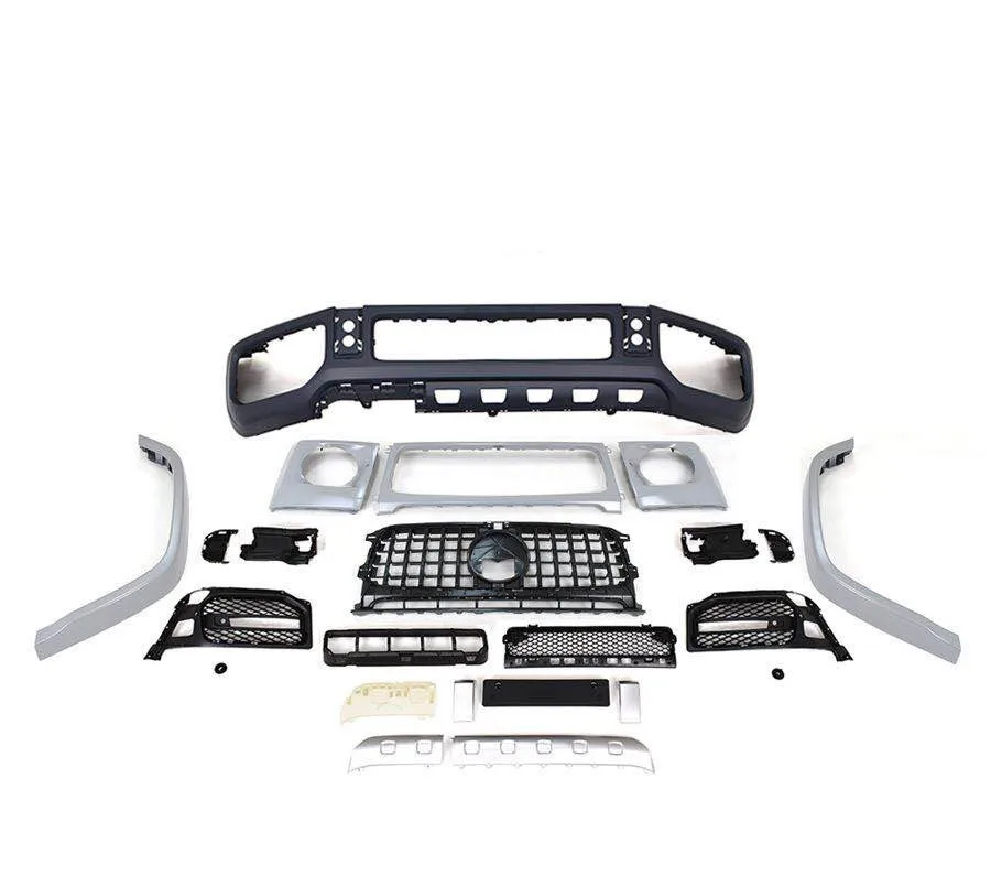 G class w464 w463 G63 G500 обвес для w464 w463 G63 G500 G350 G65 передний бампер капот совок боковой шаг бампера Защита - Цвет: 2019 G63 body kit