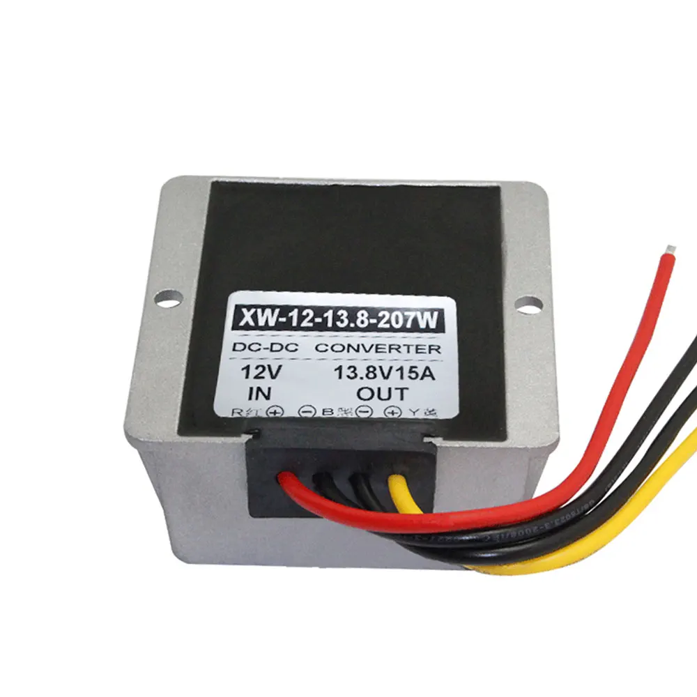 XINWEI 12 V до 13,8 V 5A/8A/10A/12A/15A/18A 70 W 110 W 138 W 165 W 207 W 248 W повышающий DC Преобразователи мощности водостойкий инвертор