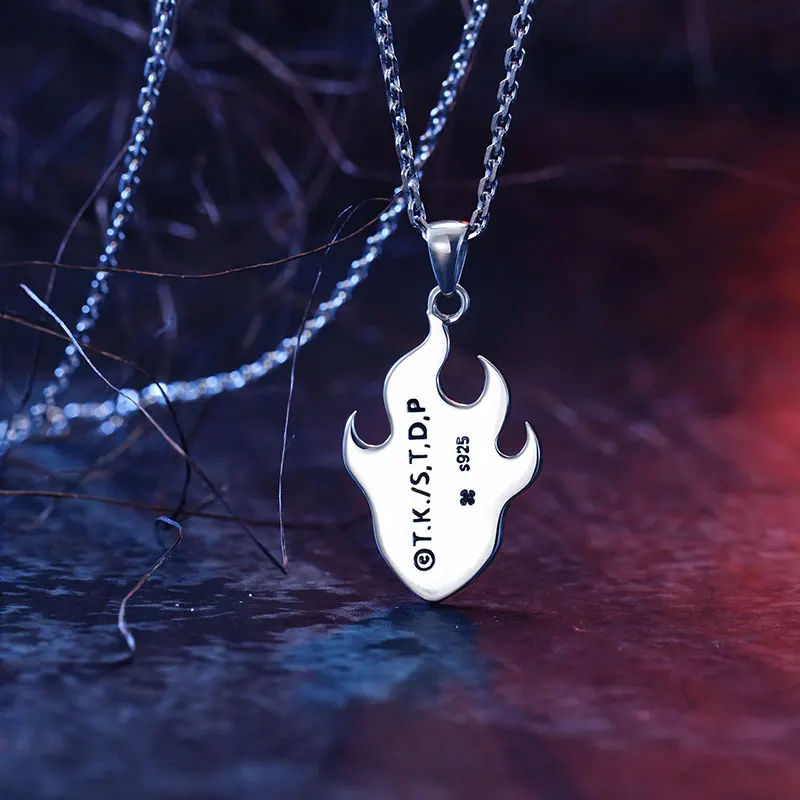 Bleach Аниме Кулон и R из стерлингового серебра 925 манга для ролевых игр Kuchiki Rukia