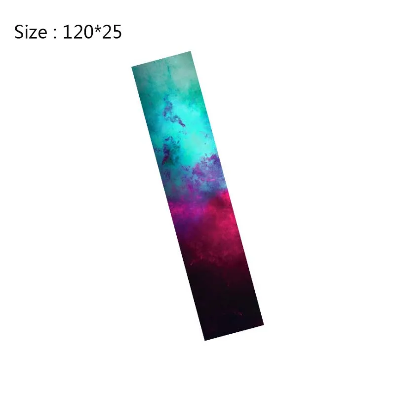 Скутер Пенни Доска наждачная бумага stick Multi стиль 120*25 см Дека скейтборда ручки