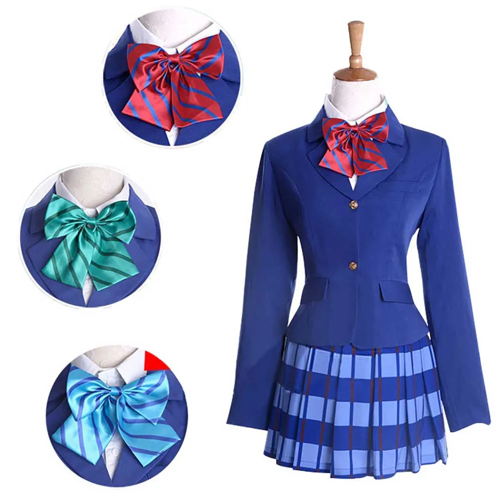 Love Live косплэй костюм японская школьная девушка Котори минами Нозоми Тодзио Oufit